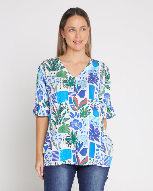 Farren Top - Cobalt Coastal Botanical
