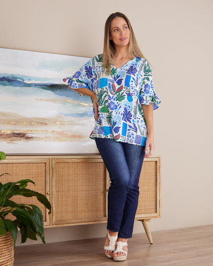 Farren Top - Cobalt Coastal Botanical