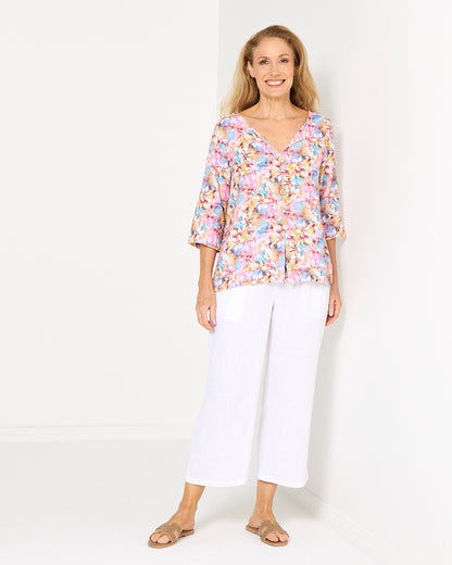 Mahri Top - Petal Bloom