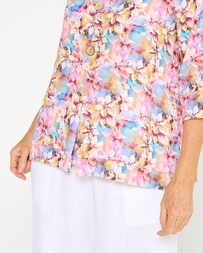Mahri Top - Petal Bloom