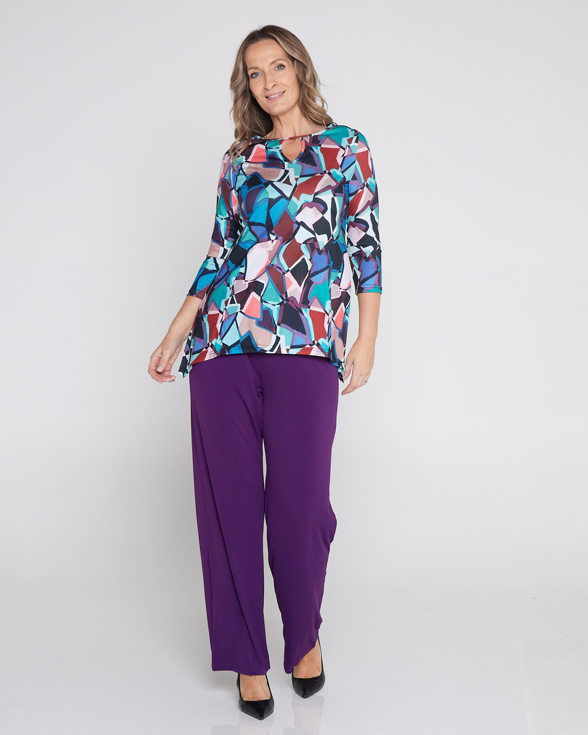Tahlia Cut-Out Top - Prism