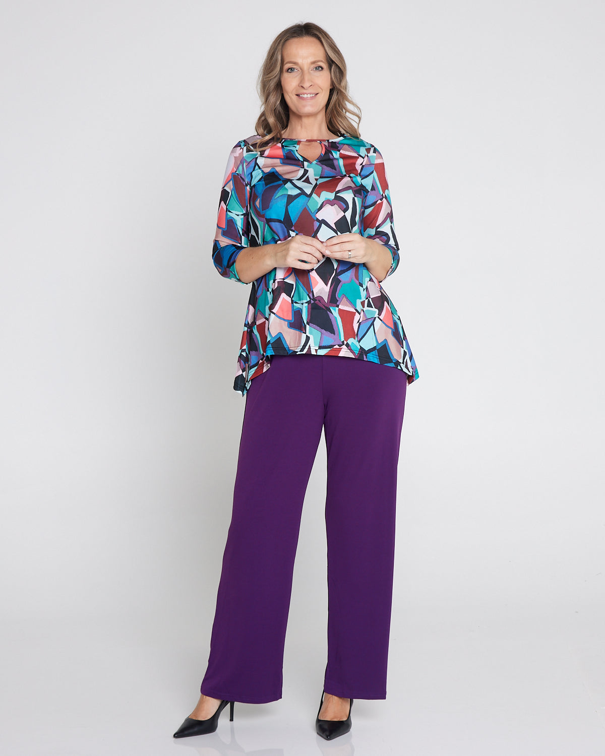 Tahlia Cut-Out Top - Prism