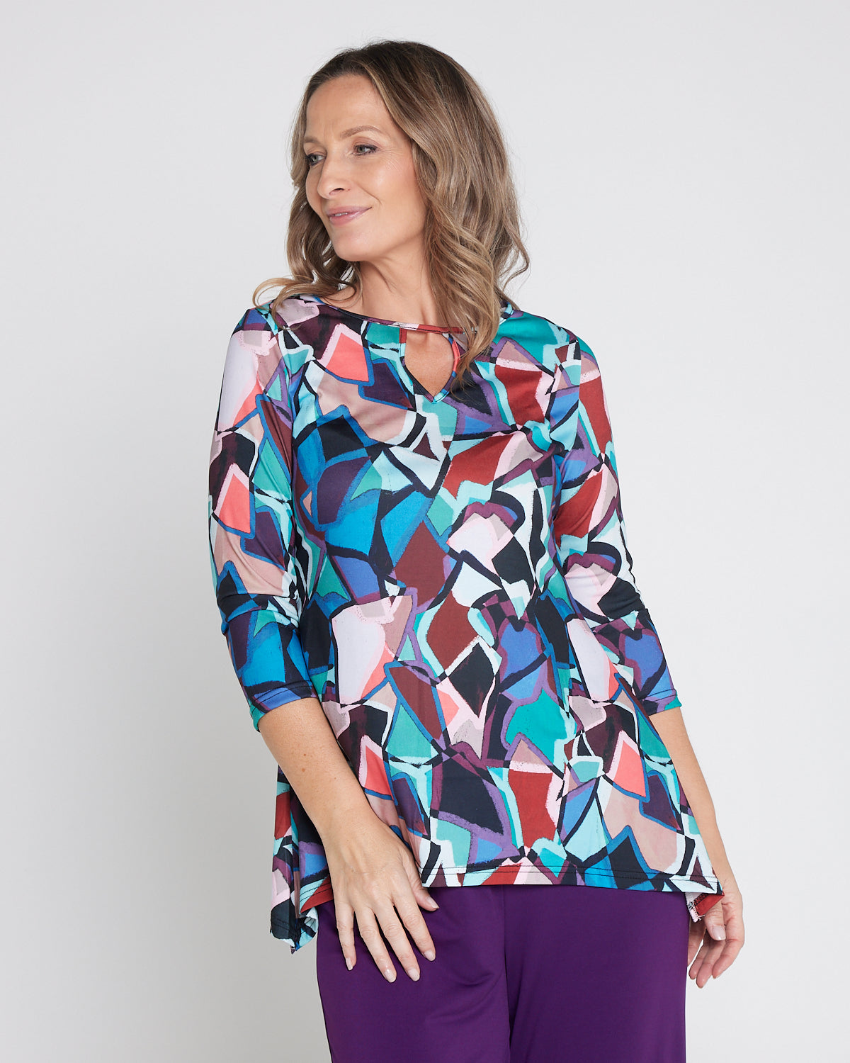 Tahlia Cut-Out Top - Prism