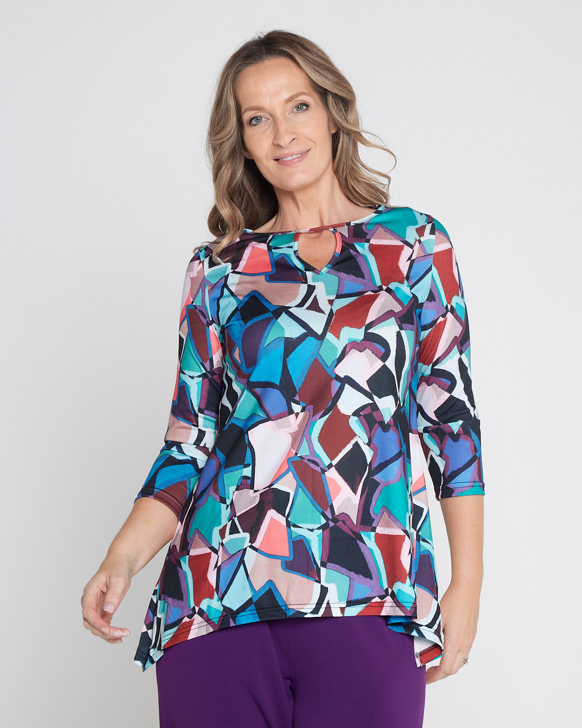 Tahlia Cut-Out Top - Prism