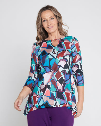 Tahlia Cut-Out Top - Prism