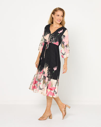 Rosalie Dress - Midnight Bloom