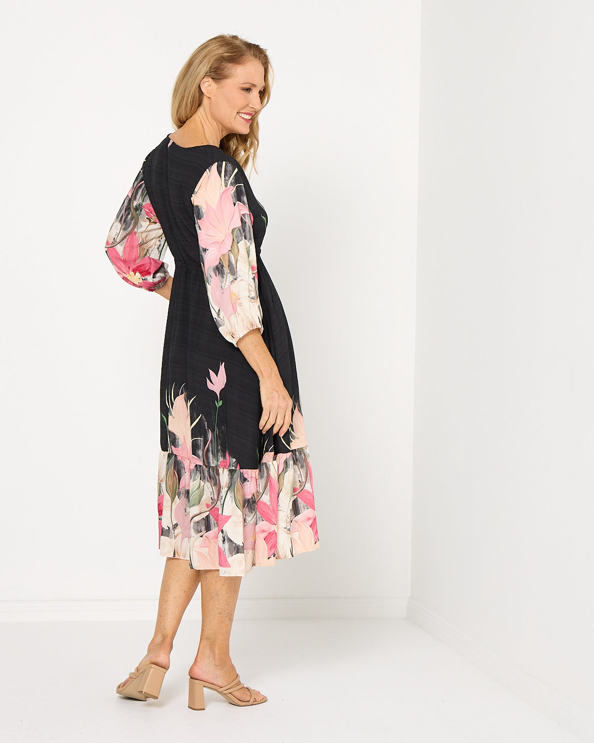 Rosalie Dress - Midnight Bloom