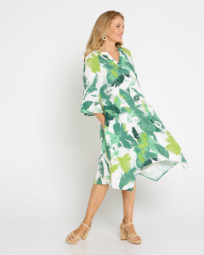 Amadi Dress - Verdant Green