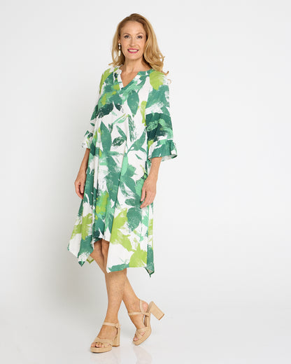 Amadi Dress - Verdant Green