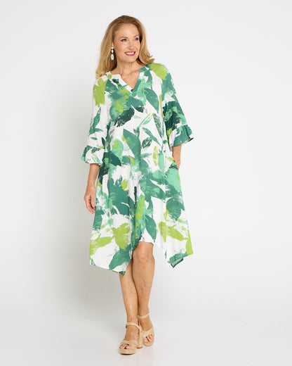 Amadi Dress - Verdant Green