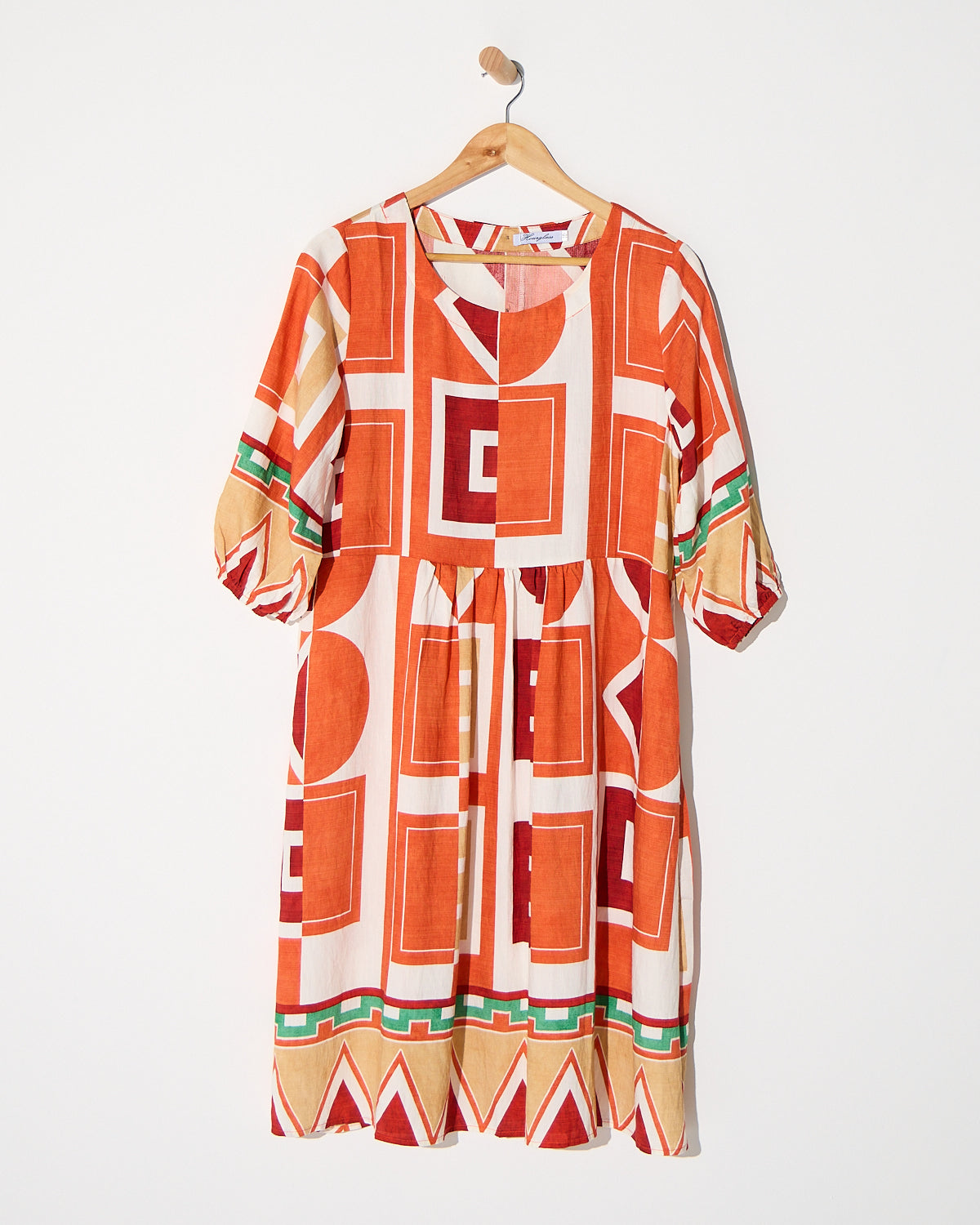 Priyanka Dress - Terracotta Mosaic