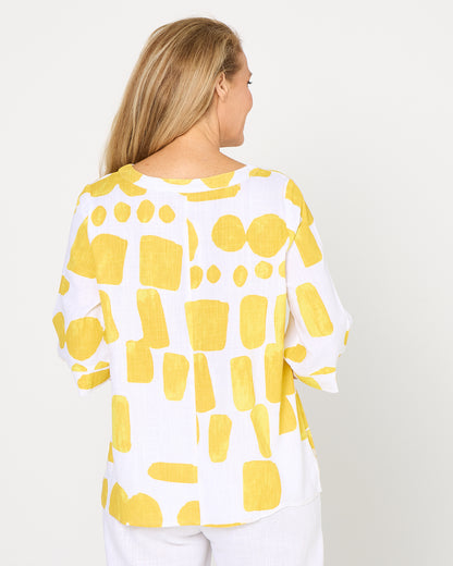 Brisa Top - Lemon Zest