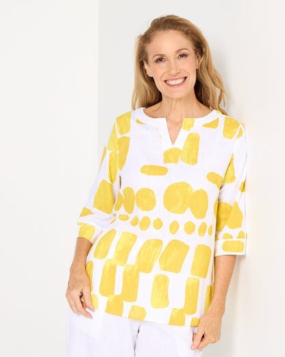 Brisa Top - Lemon Zest