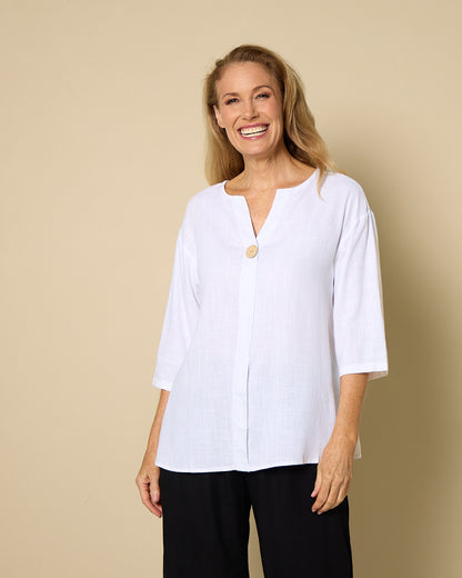Florence Top - White