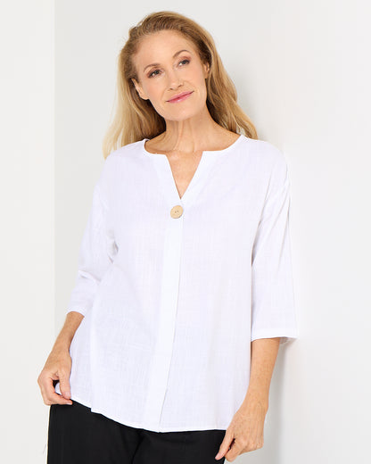 Florence Top - White