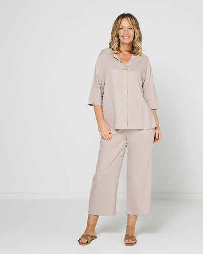 Positano Pant - Stone
