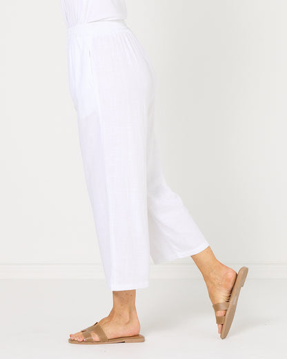 Positano Pant - White