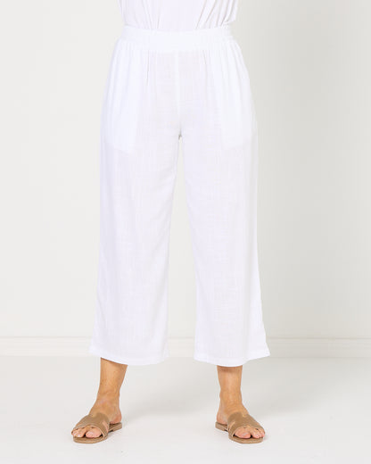 Positano Pant - White