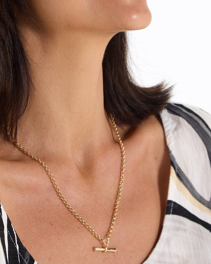 Prescott Bar Necklace - Gold