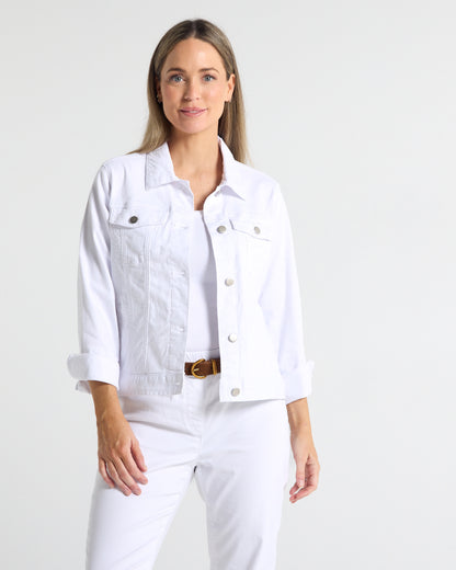 Seatle Stretch Jacket - White