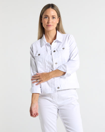 Seatle Stretch Jacket - White