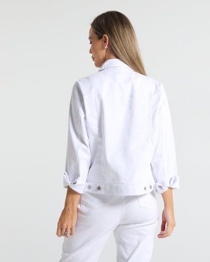 Seatle Stretch Jacket - White