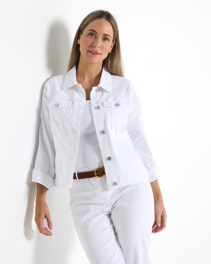 Seatle Stretch Jacket - White