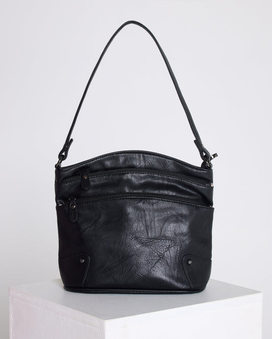 Norbiton Zip Bag - Black