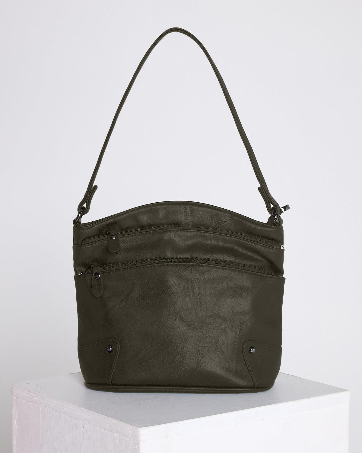 Norbiton Zip Bag - Olive