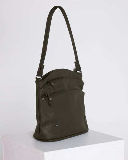 Norbiton Zip Bag - Olive