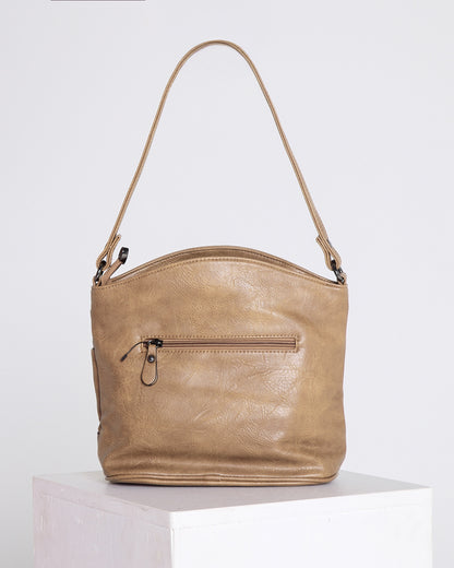 Norbiton Zip Bag - Camel