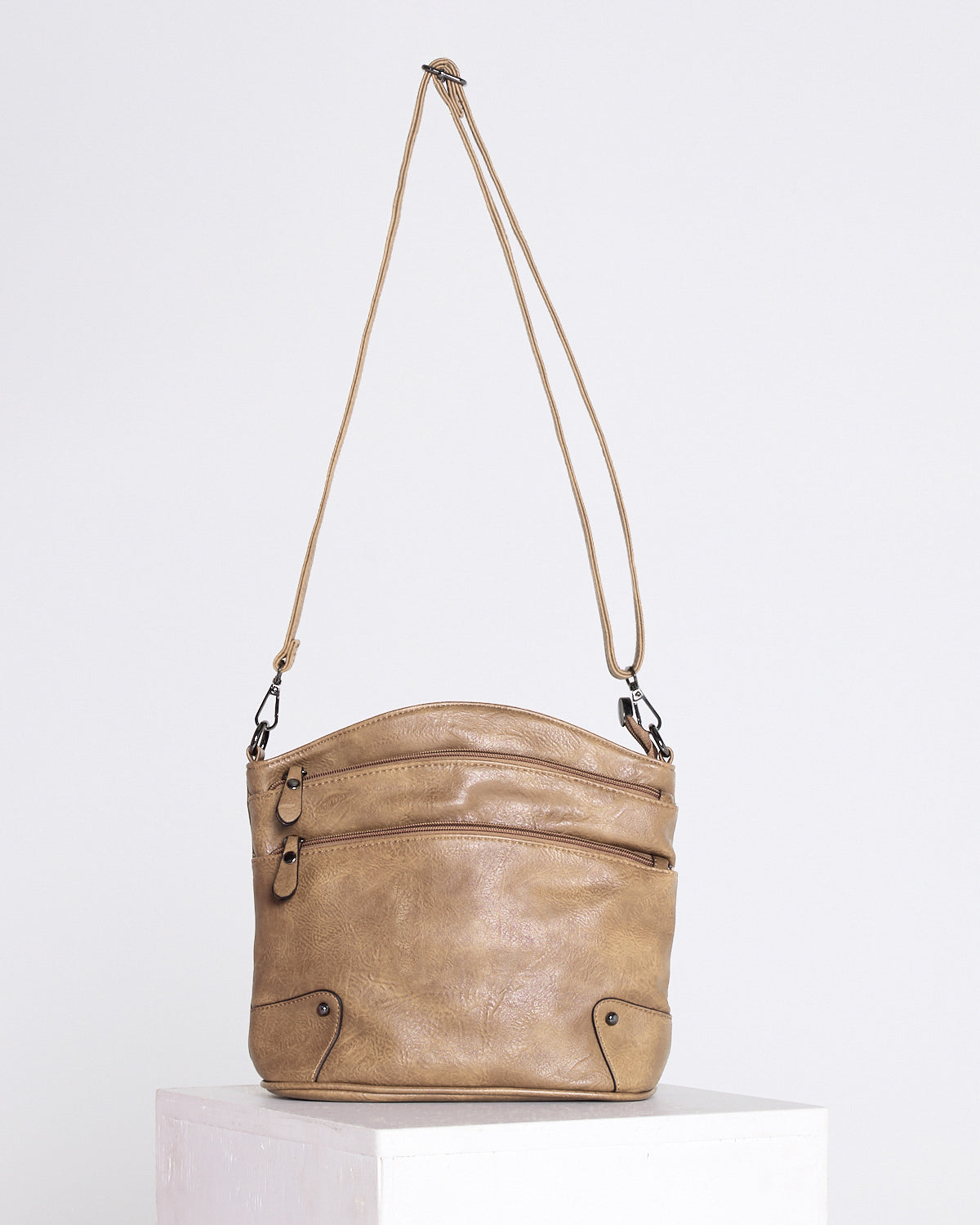 Norbiton Zip Bag - Camel