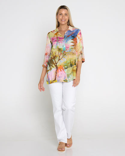 Digital Collared Shirt - Scenic