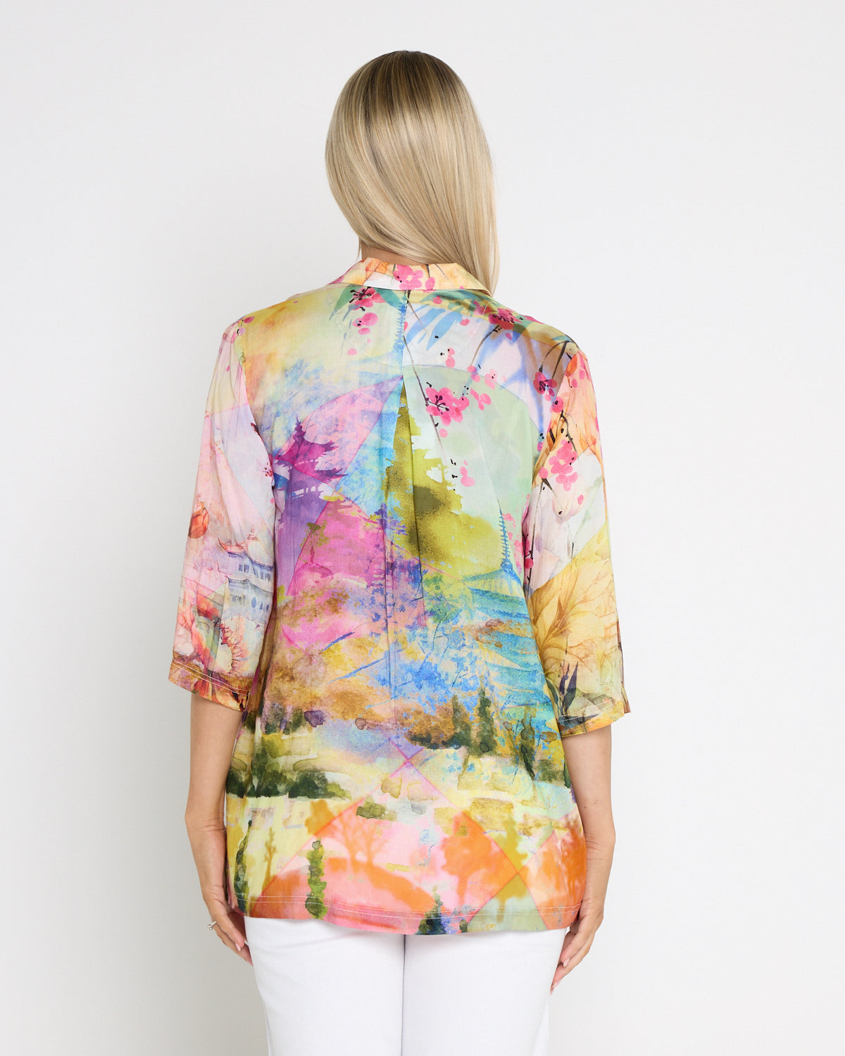 Digital Collared Shirt - Scenic