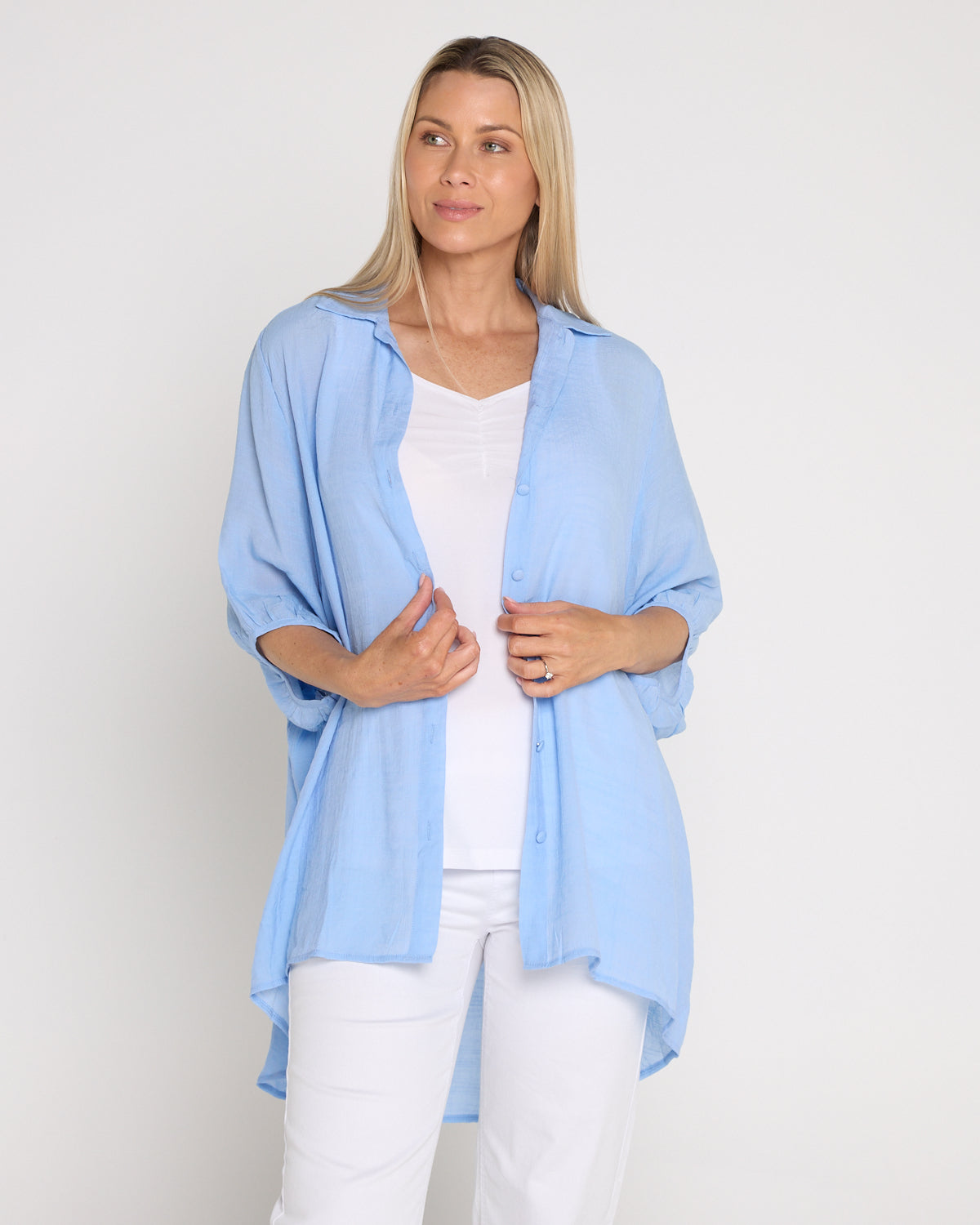 Comfort Shirt - Pastel Sky Blue