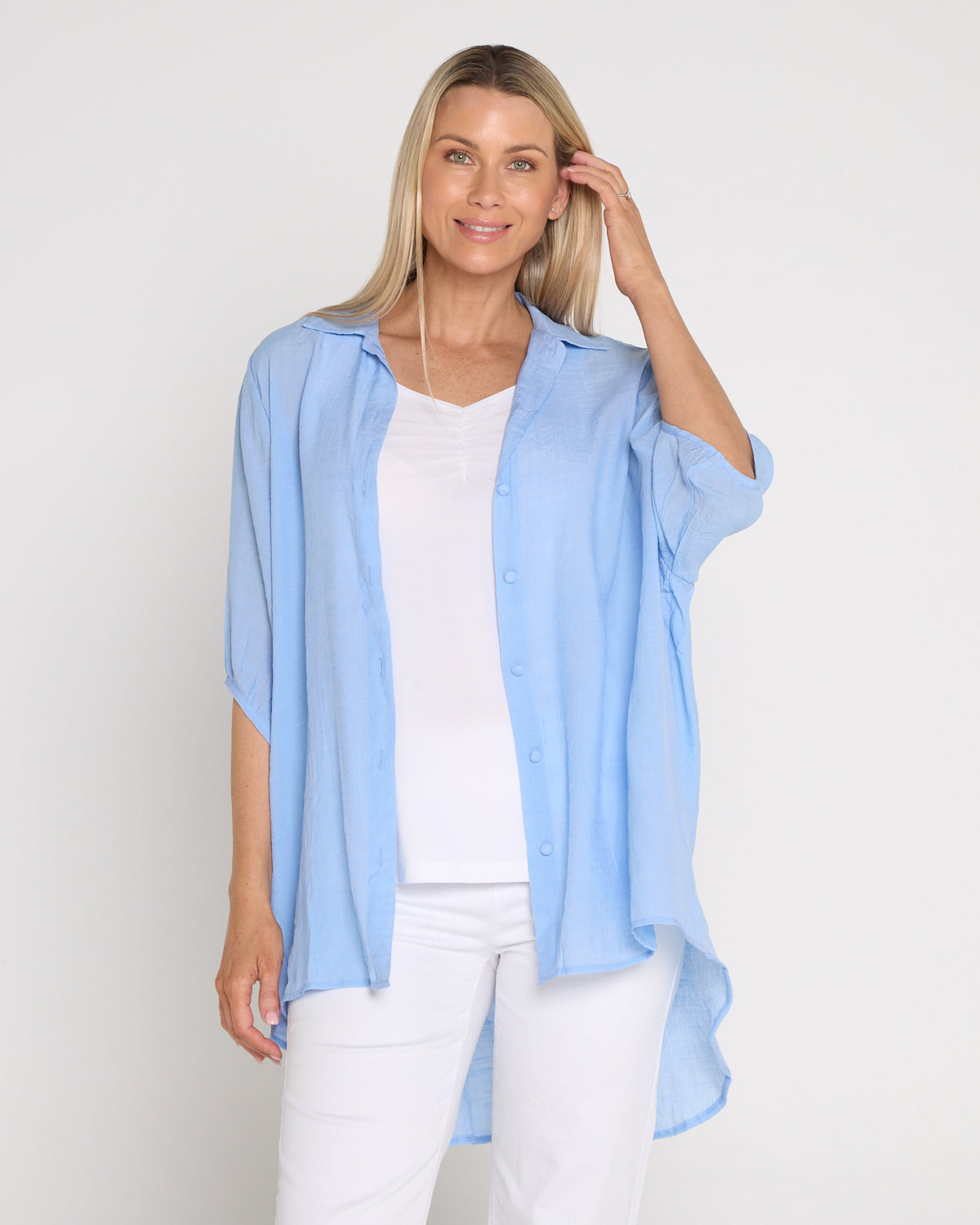 Comfort Shirt - Pastel Sky Blue