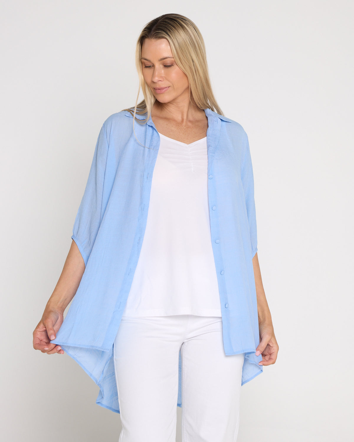 Comfort Shirt - Pastel Sky Blue