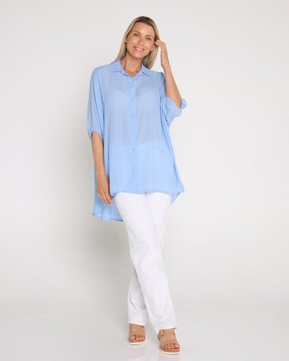 Comfort Shirt - Pastel Sky Blue