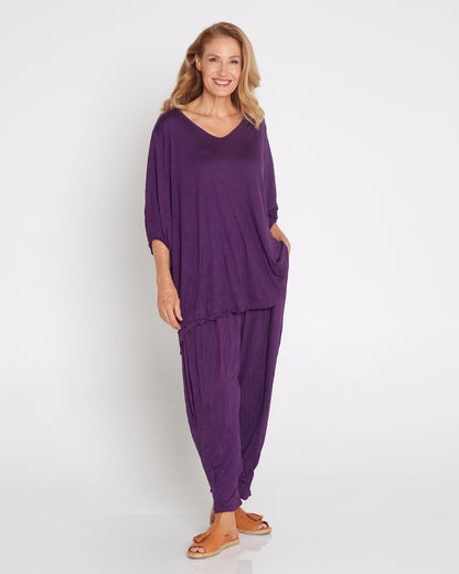 Alisha Pants - Purple