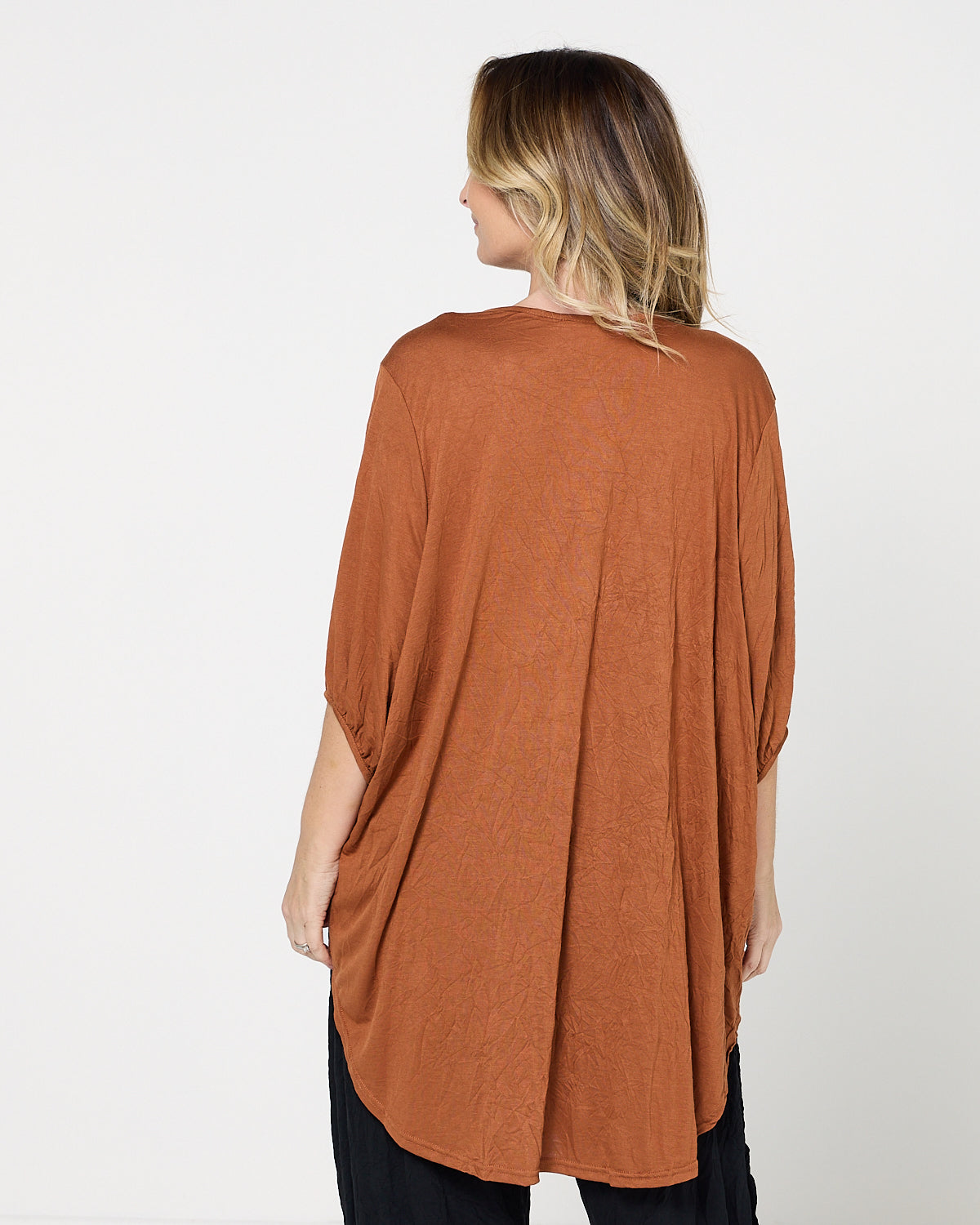 Leah Top - Rust