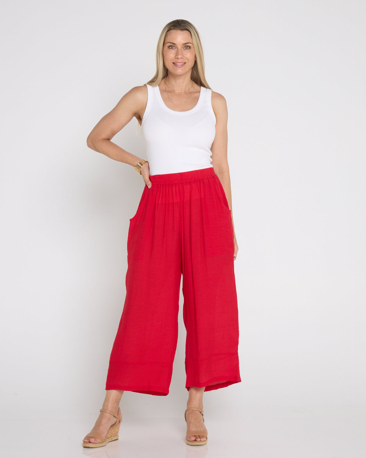 Bonnie Pants - Red