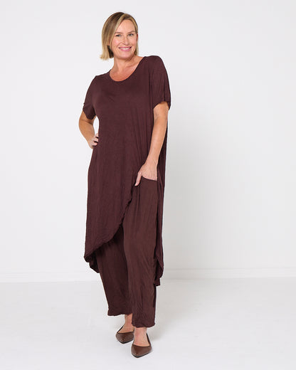 Koda Tunic Top - Chocolate