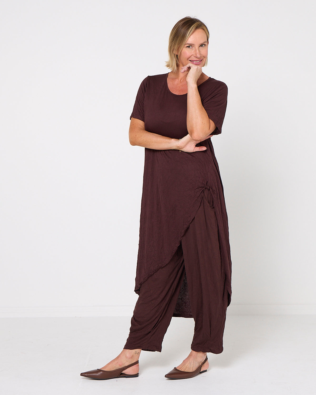 Koda Tunic Top - Chocolate