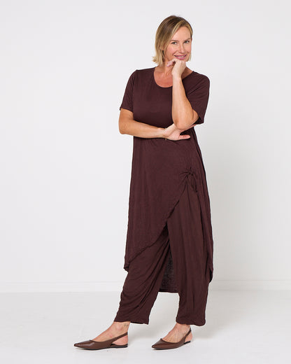 Koda Tunic Top - Chocolate