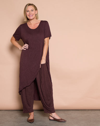 Koda Tunic Top - Chocolate