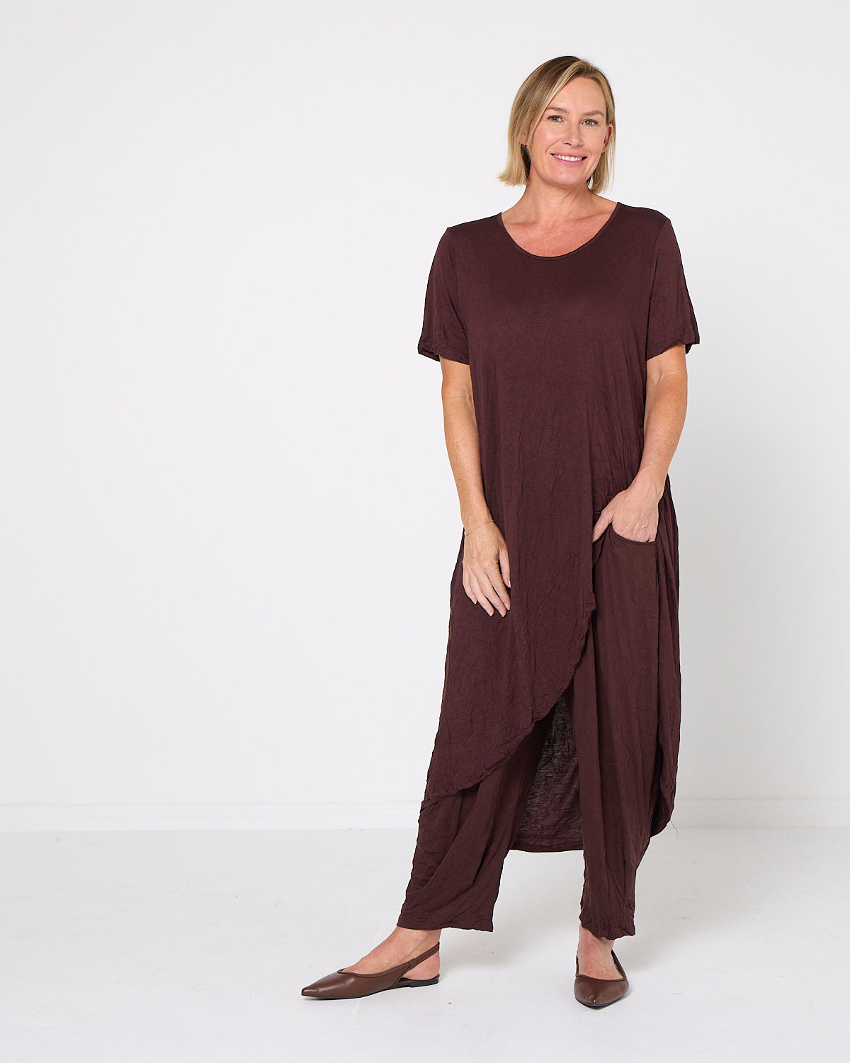 Koda Tunic Top - Chocolate