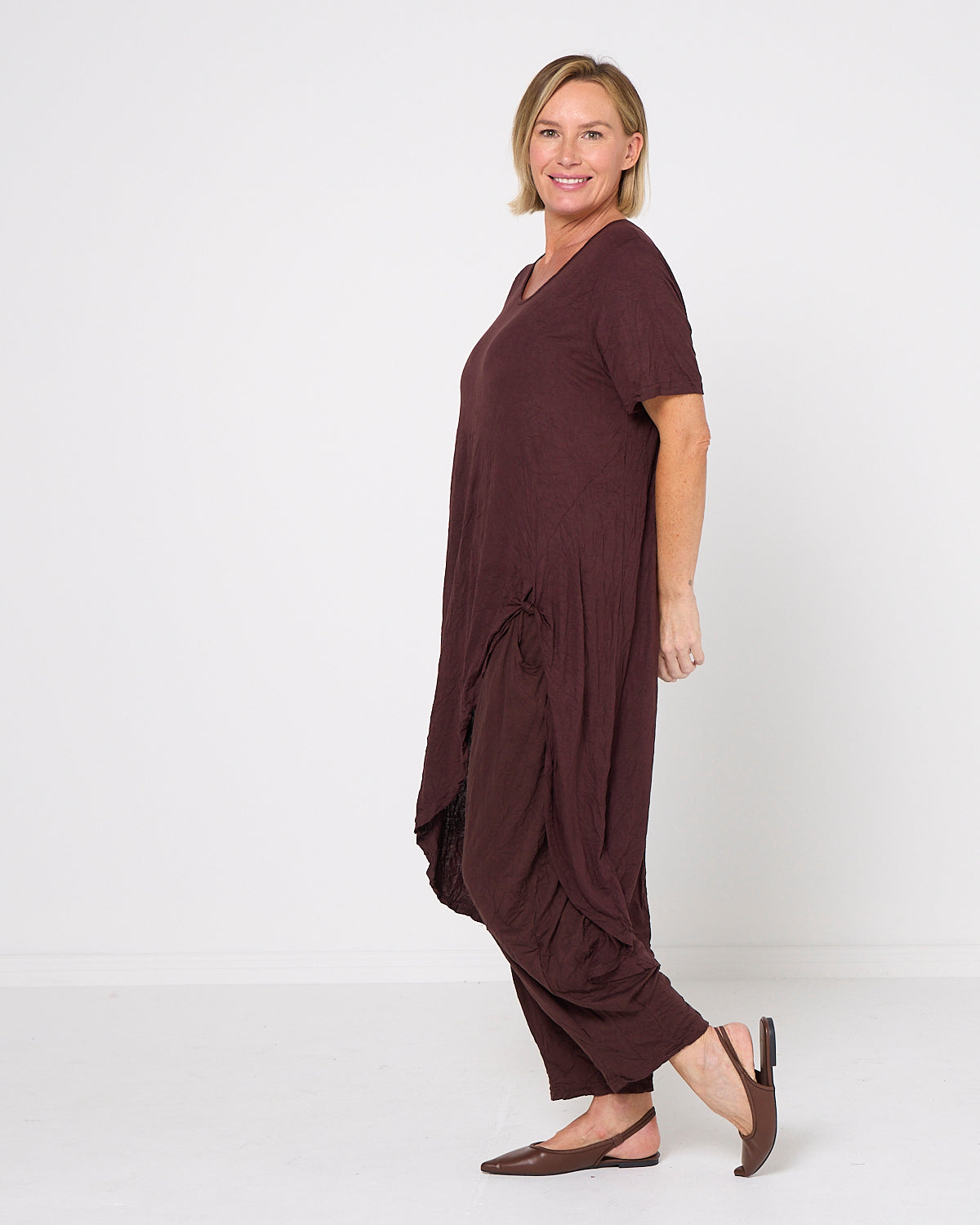 Koda Tunic Top - Chocolate