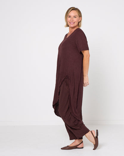 Koda Tunic Top - Chocolate
