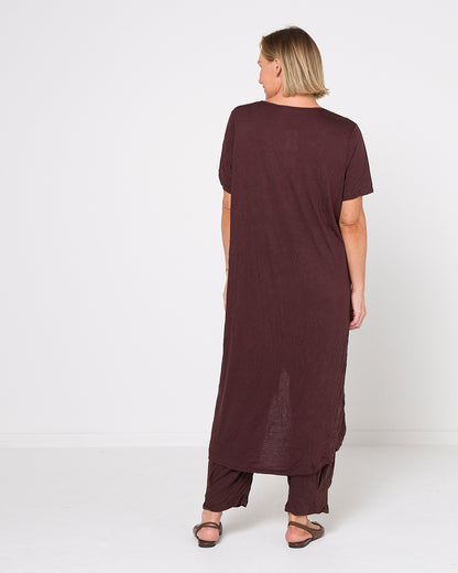 Koda Tunic Top - Chocolate