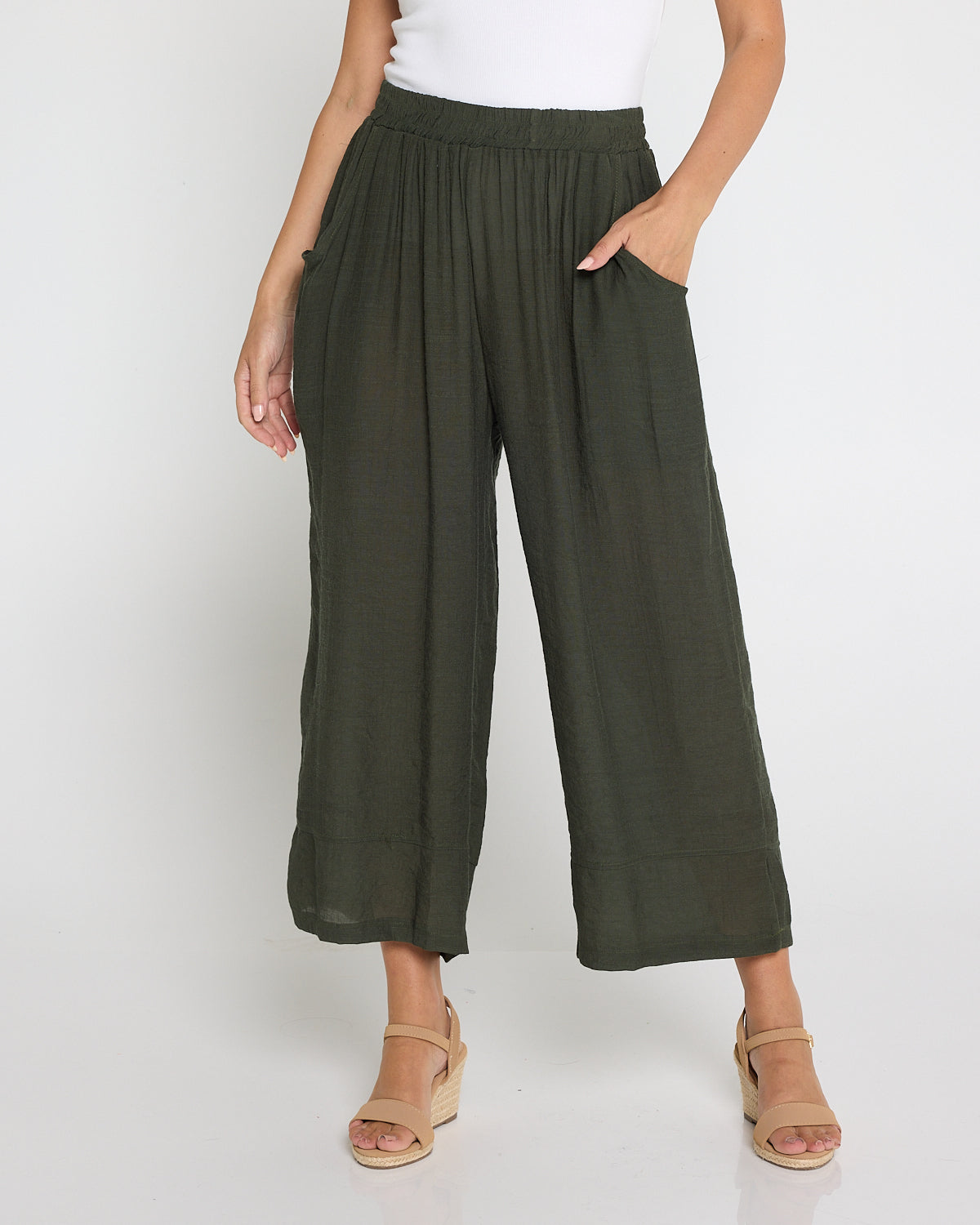 Bonnie Pants - Cypress Green